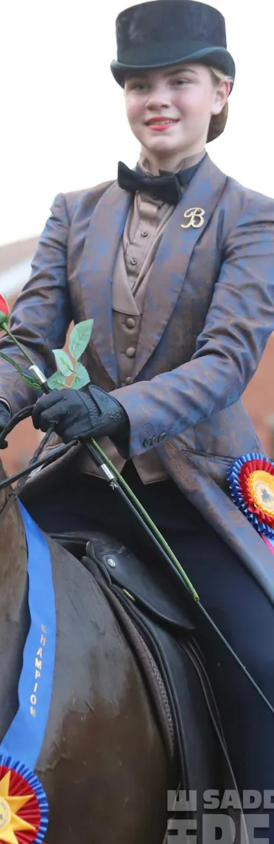 a young performance rider